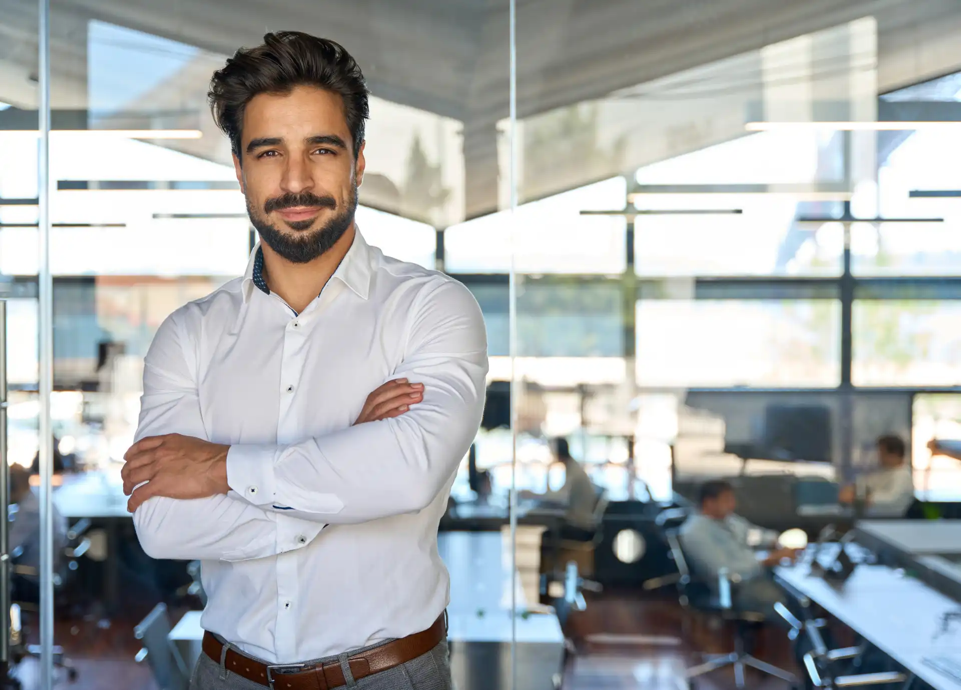 Collaborateur Lafôret bras croisés